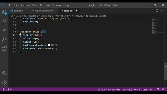 How to Create a Button With Loading Spinner in HTML CSS & JavaScript | Loading Button on JavaScript смотреть онлайн