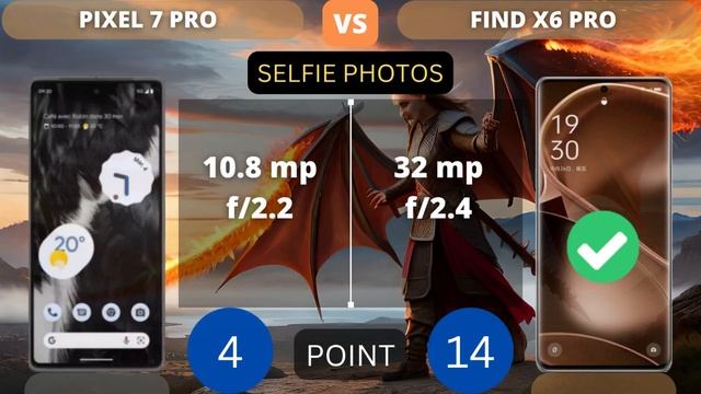 Google Pixel 7 Pro vs Oppo Find X6 Pro смотреть онлайн