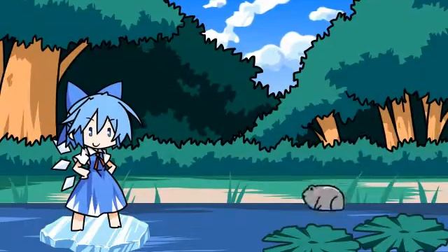 Touhou Rhythm Carnival! Scarlet Cirno Hard minigame смотреть онлайн
