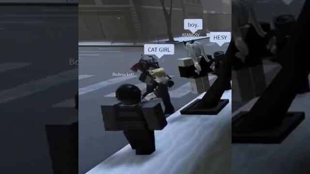 Hey Cat Girl Boy. Roblox Meme смотреть онлайн