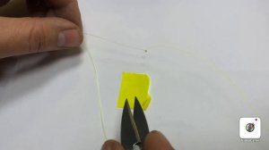 Как спрятать узел основной лески и бэкинга