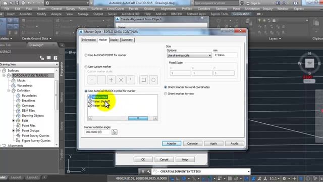 AUTOCAD CIVIL 3D 2015 CLASE 13 смотреть онлайн
