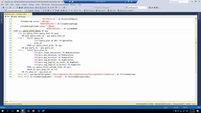 Use the Query Store to Identify Missing Indexes смотреть онлайн