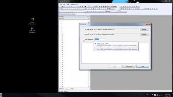 Crack Password Decompile XOB Weintek