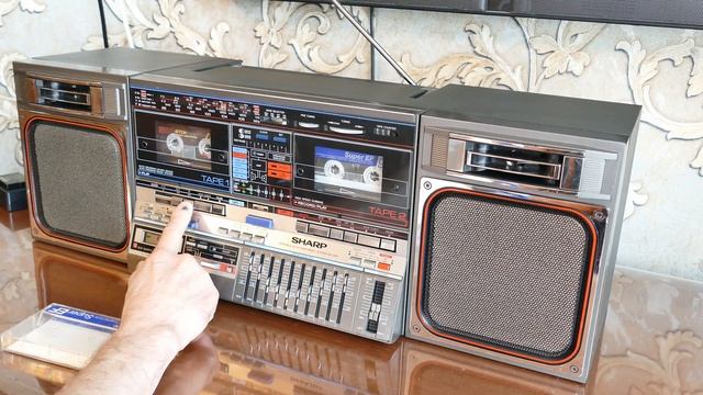 Sharp GF-800 Z(D) Магнитола перед "реставрацией". смотреть онлайн