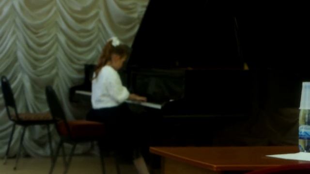 Арочкина Аня 7 лет, А Диабелли, Сонатина смотреть онлайн