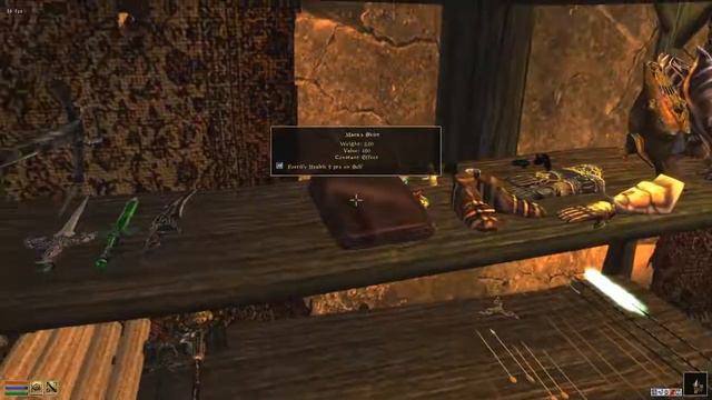 Morrowind, 120 mods -- 421 Bound Shield, Training, Ald Ruhn. смотреть онлайн