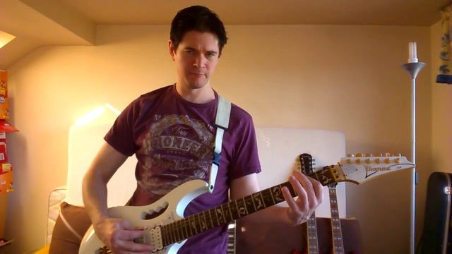 Riff Of The Day #6 | Ibanez Jem 7v | Lee Allan