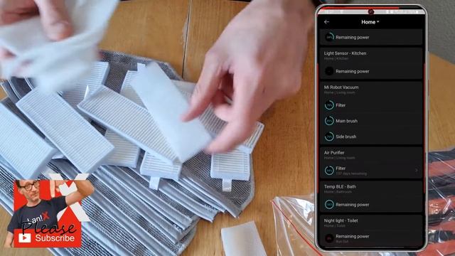 Spare Parts Set for Xiaomi Mi Robot Vacuum Essential G1 (Unboxing) смотреть онлайн