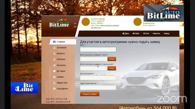 Возможности программы АВТО компании Magic Lime Academy / партнерская программа / онлайнзаработок