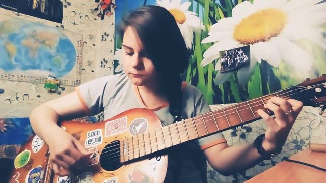 Мелодия из заставки Гравити Фолз (Gravity Falls) на гитаре guitar смотреть онлайн