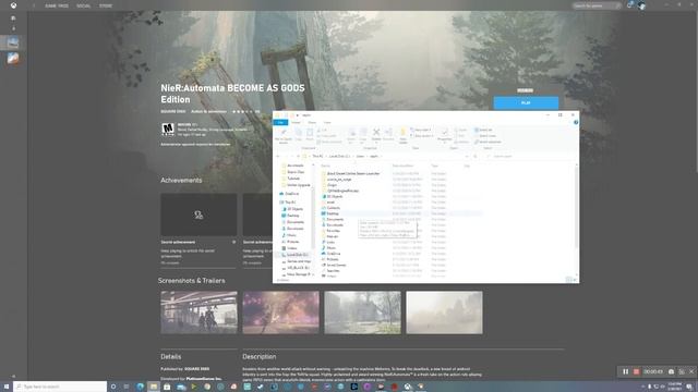 Nier Automata Black Screen Fix: Game Pass Version смотреть онлайн
