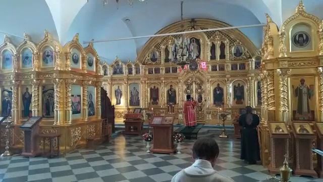 Апостола Симона Зилота. Вечернее богослужение. смотреть онлайн