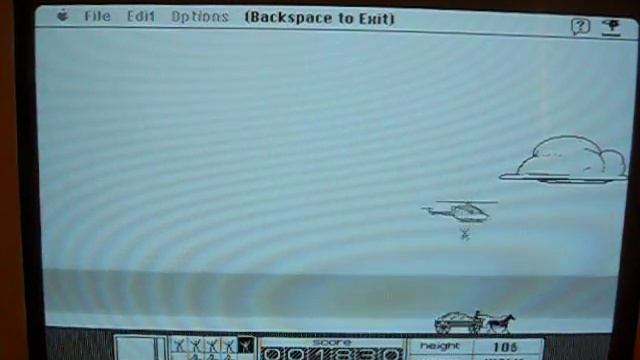 Stunt Copter 1.2 - Mac Classic Games смотреть онлайн