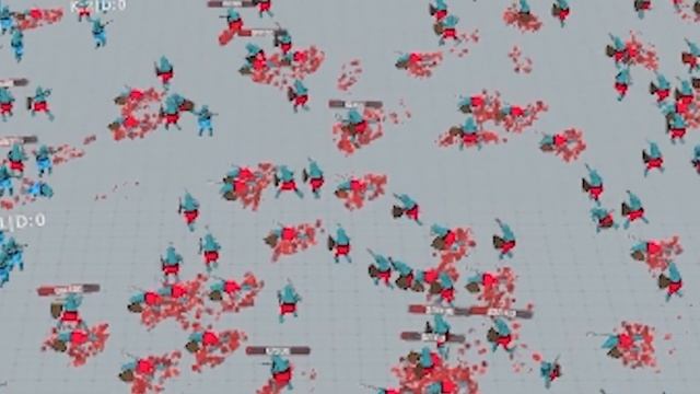 A.I Fight: 1000 Warriors vs 1000 Musketeers… (Deep Reinforcement Learning) смотреть онлайн