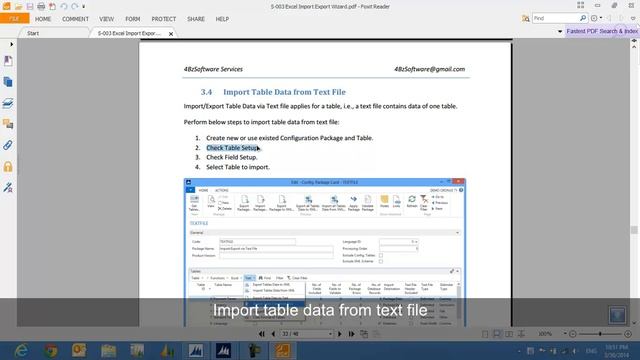 NAV UDIE - Import Export CSV, Tab, Fixed Width Plain Text and XML files смотреть онлайн