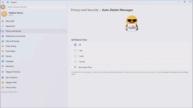 How to use Unigram | telegram app in pc part 2 смотреть онлайн
