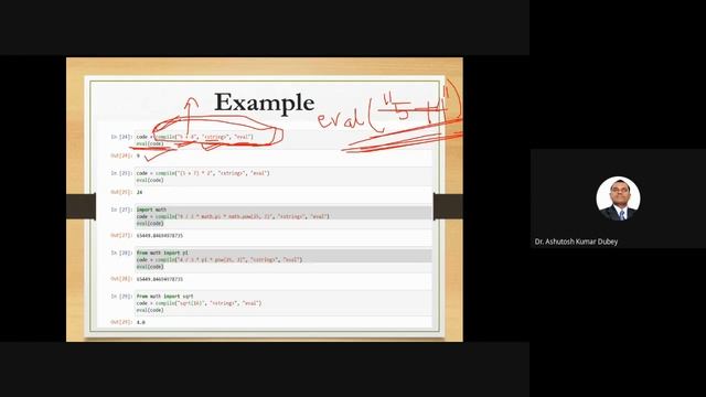 eval() function in python смотреть онлайн