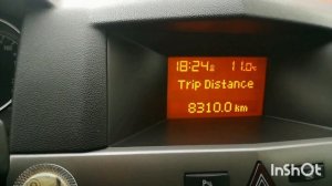 Temperature Motor Opel Astra H & Як подивитися температуру двигуна Opel Astra H