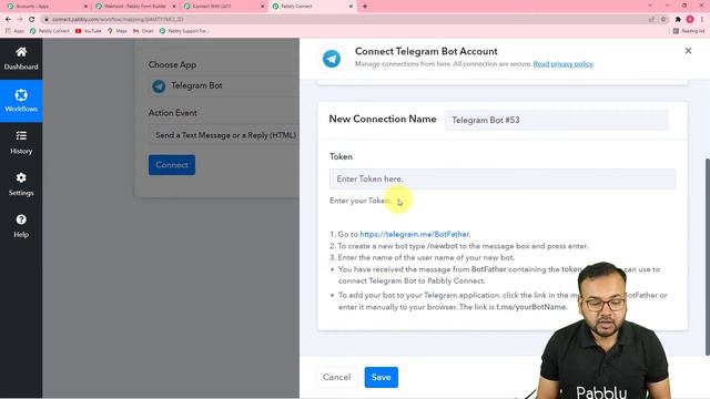 Send Pabbly Form Builder Responses to Telegram - Pabbly Form Builder Telegram Integration смотреть онлайн