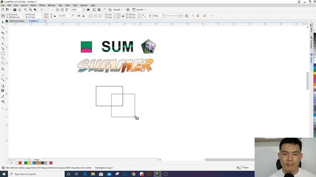Tính năng PowerClip trong Corel смотреть онлайн