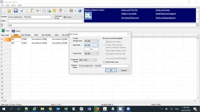 Using DataLoad in Oracle E-Business Suite R12 смотреть онлайн