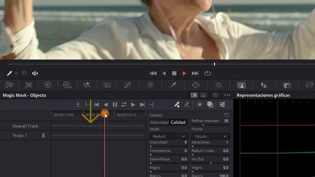 Cómo usar MAGIC MASK en Davinci Resolve Studio 18 | Tutorial смотреть онлайн