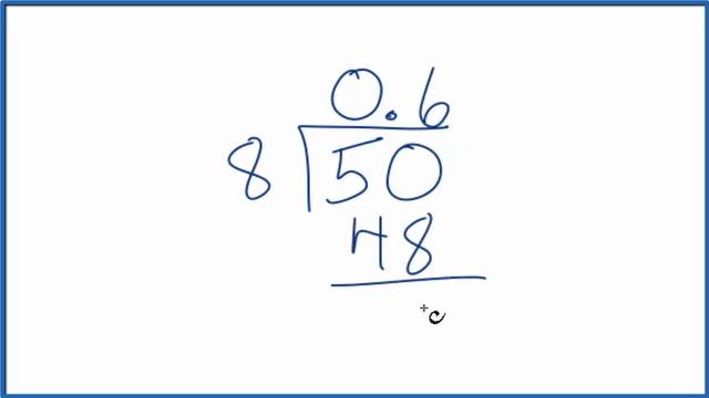 5/8 As A Decimal