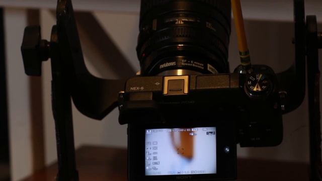 CANON EF 135MM F2 L usm lens METABONES SPEEDBOOSTER SONY NEX-6 auto focus demo смотреть онлайн