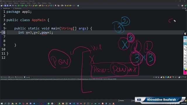 تعلم جافا | درس #020 - حساب قوة عدد بالحلقة while смотреть онлайн