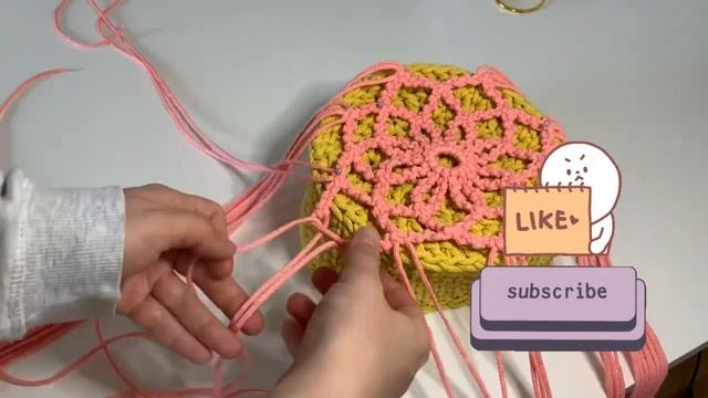 Необычная авоська. Мастер класс смотреть онлайн