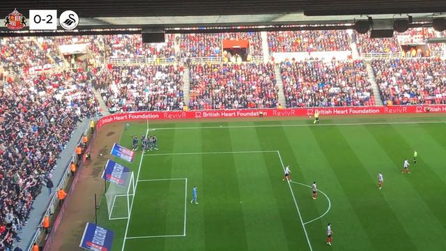 SUNDERLAND 1-2 SWANSEA CITY | VLOG | GOOD AWAY WIN FOR SWANS AT BLACK CATS! смотреть онлайн