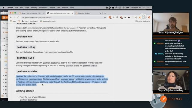 Working in your IDE and Postman together: Postman live stream on Twitch смотреть онлайн