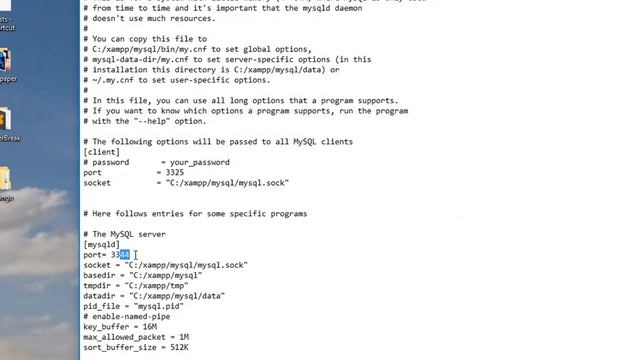 Fix MySQL Port (3306) Error XAMPP | Change MYSQL PORT Number in WIndows смотреть онлайн