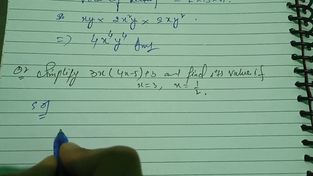 Q1 find the vol. of react. box xy,2x^2y,2xy^2. Q2 solve 3x(4x-5)+3 if x=3 смотреть онлайн