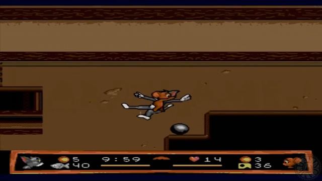 Level6 Tom and Jerry Frantic Antics RUS 1993 (SEGA MD) смотреть онлайн