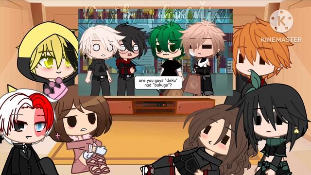MHA & HP react to bakudeku & drarry meeting!|Bkdk & Drarry|Halloween special?✨ смотреть онлайн