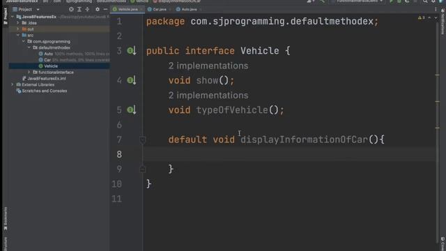 What is Default Method in Interface ? Why Default Methods are introduced in java 8 ? #java8 смотреть онлайн