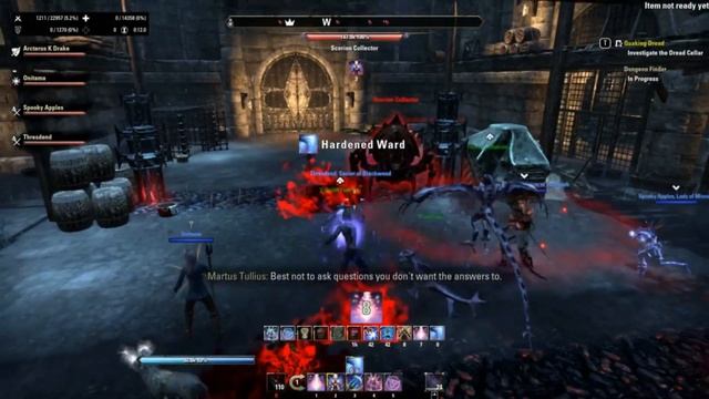 ESO Waking Flame Walkthrough Part 2 - The Dread Cellar смотреть онлайн