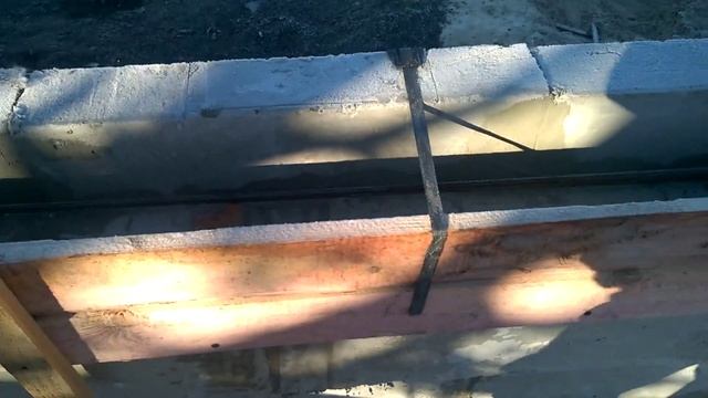 монолитный пояс дома из пеноблока, газоблока смотреть онлайн