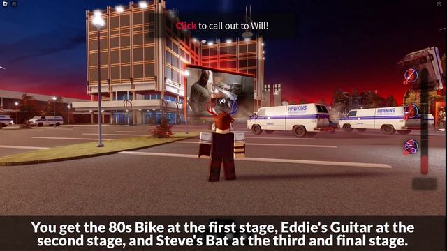 [EVENT] How to get EDDIES GUITAR, STEVE'S BAT & 80'S BIKE in STRANGER THINGS WATCH PARTY | Roblox смотреть онлайн