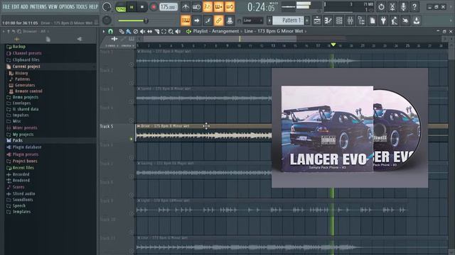[Royalty Free] Sample Pack Phonk - Lancer Evo #3 смотреть онлайн