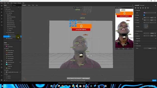 How To Customize Jump Up Game Template | Spark AR Tutorial смотреть онлайн