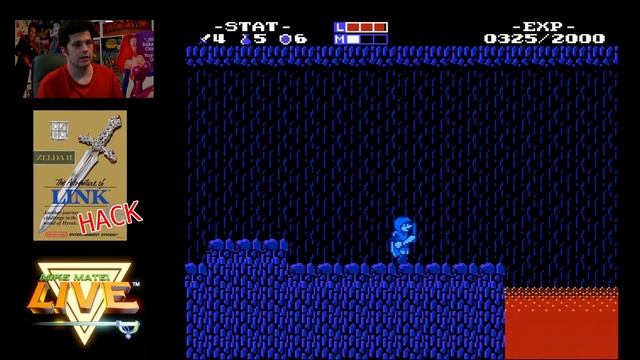 Zelda II: Winter Solstice (NES Hack) Part 1 - Mike Matei Live смотреть онлайн