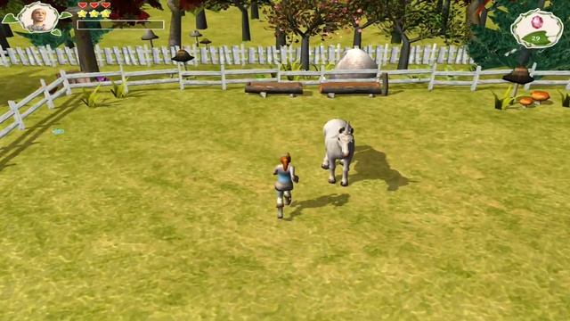 Девочка и единорог 1 часть - Начало приключений смотреть онлайн