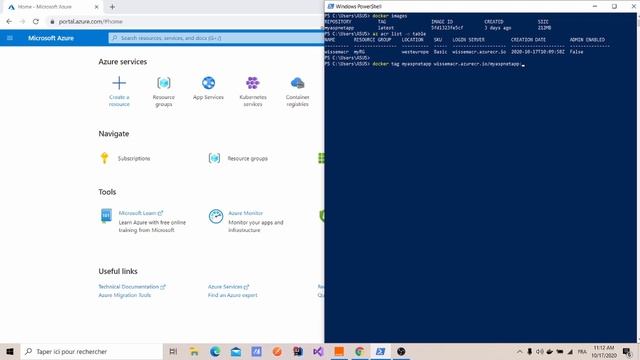 Push a docker image to Azure Container Registry ACR смотреть онлайн