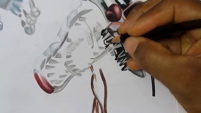 Dibujando Al Mangle De Five Nights At Freddy's