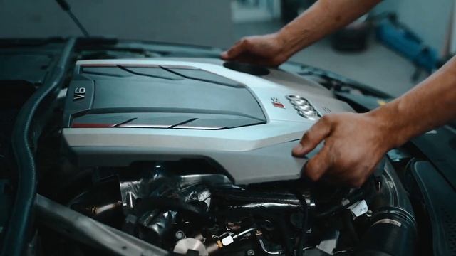 Даунпайпы со спорт катализаторами на Audi RS4 B9 | Проверка на стенде | Звук под нагрузкой