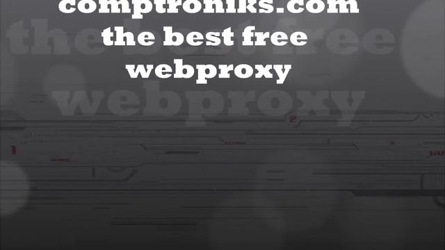 the best free web proxy 'comptroniks' смотреть онлайн