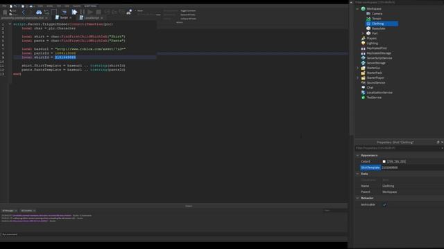 How-to-fix: Shirts/Pants/Images look empty | Roblox Studio смотреть онлайн